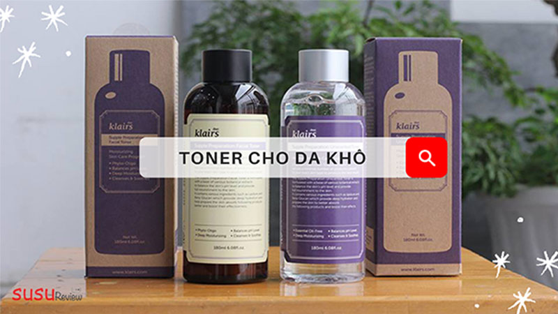 Toner cho da khô